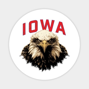 Iowa Eagle Magnet